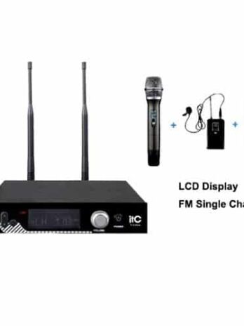 ITC T-530A UHF Wireless Microphone System with Receiver