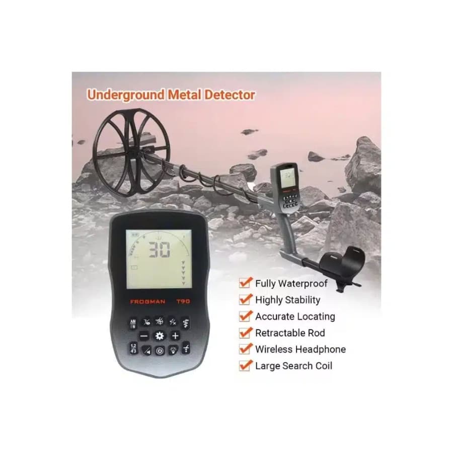 GOLD HUNTER T90 Waterproof Gold Metal Detector - Image 4