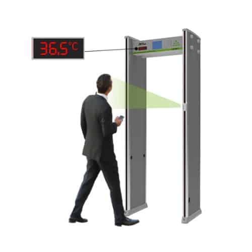 ZKTeco Temperature Detection Security Gate