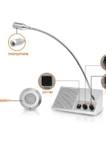 MEEYI MY-E320 Two Way Audio Intercom for Counter Communication