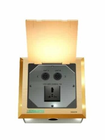 DSPPA D6267B Floor-Mounted Conference Socket