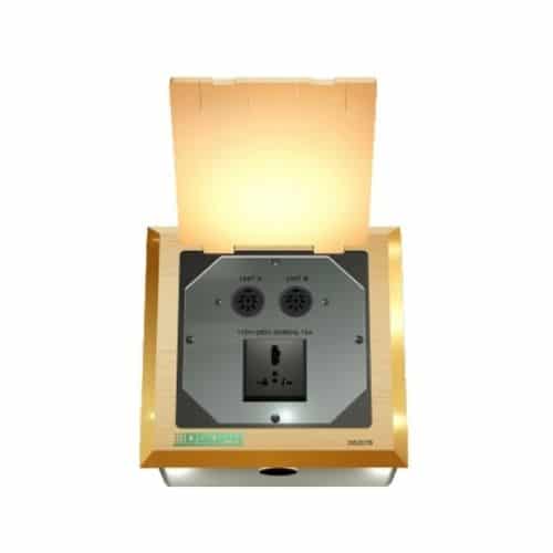 DSPPA D6267B Floor-Mounted Conference Socket