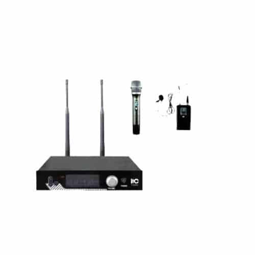 ITC T-530B Professional Tie Mic Receiver System