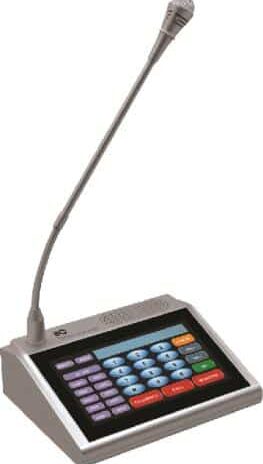 ITC T-6702(A) Digital Paging Microphone
