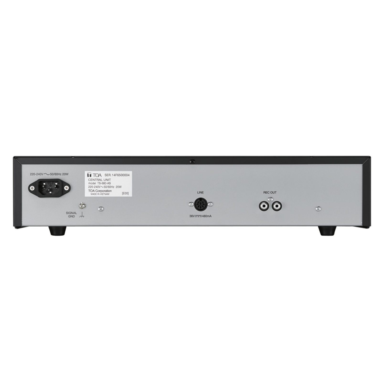 TOA TS-680 Central Unit for Conference System - Image 2